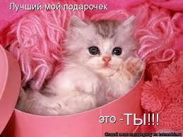 Лучший мой подарочек — это ты